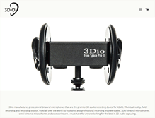 Tablet Screenshot of 3diosound.com